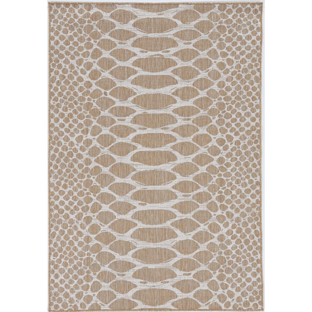 KAS 5767 Provo 5 ft. 3 in. X 7 ft. 7 in. Area Rug in Natural Elements